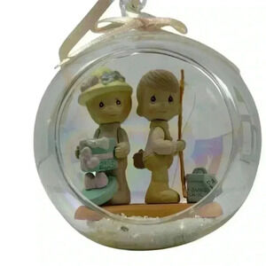 Precious Moments Our‎ First Christmas Together Glass Ornament Vintage 1993